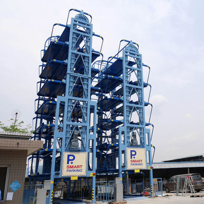 qualité  16 Trays Smart Parking Solution garage With Automatic Electric Charging 60 KW usine