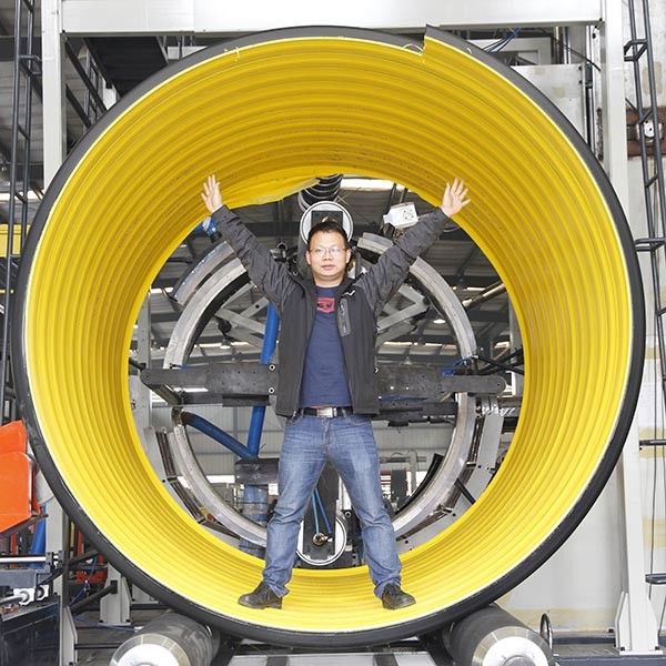 ASTM F2435 ridés sifflent la chaîne de production norme de l'OIN de 3000mm CSA