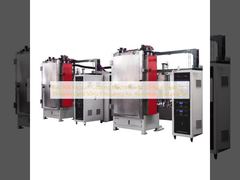 Machine de revêtement sous vide SUS304 avec une épaisseur de revêtement de 0,1 à 5 µm et une fréquence de 50 Hz pour l'évaporation de l'aluminium